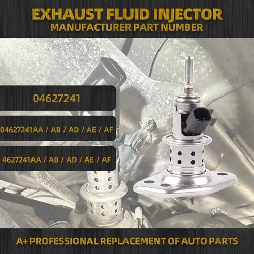 Dasbecan Diesel Exhaust Fluid Injector DEF Injector Compatible With Dodge Ram 2500 3500 4500 5500 67L 20132022 Ford F250 F350 F450 F550 Super Duty 67L Diesel 04627241AF 04627241AD - Image 3