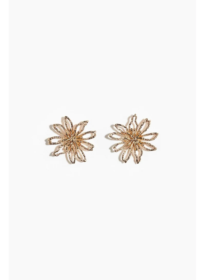 H&M Flower-shaped stud earrings