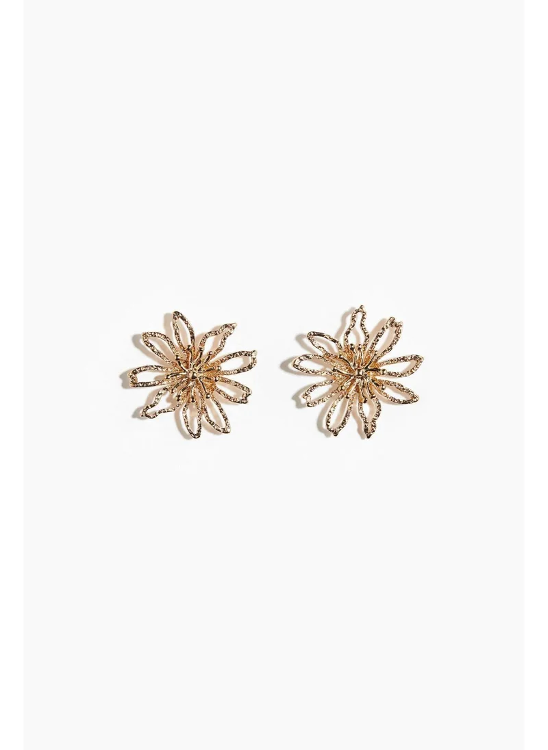 H&M Flower-shaped stud earrings