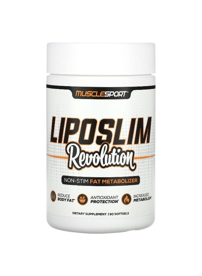 MUSCLESPORT MuscleSport, Liposlim Revolution, 90 Softgels  - Image 1