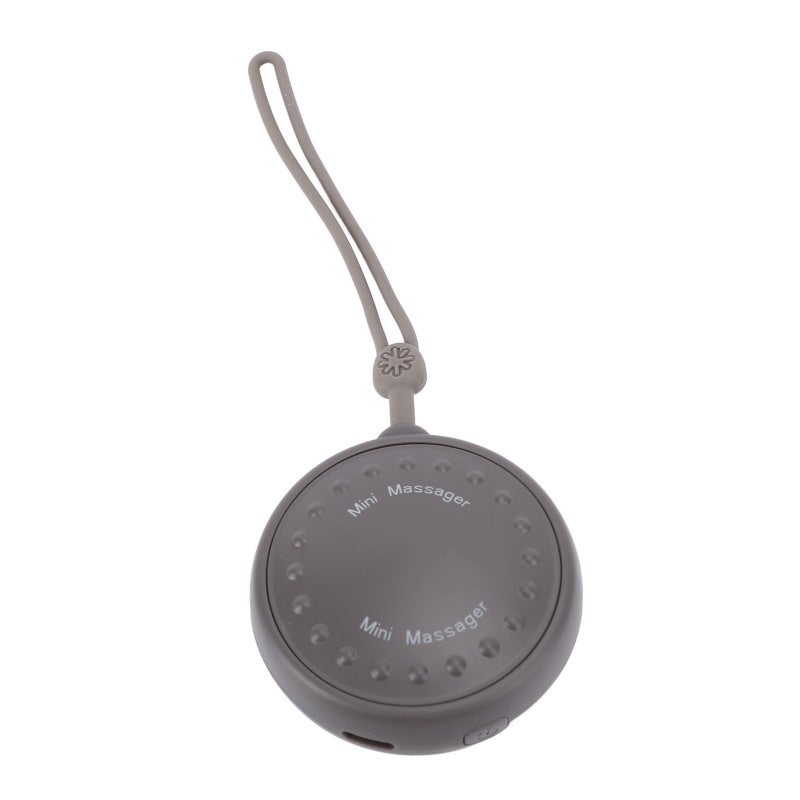 Handheld Stress Relief Toy 2.3 X 2.3 X 1.1in Gray Colorful Lighting Effects Anxiety Relief Toy - Whisper Quiet Motor Rechargeable Stress Relief for Travel Office Home - Image 1