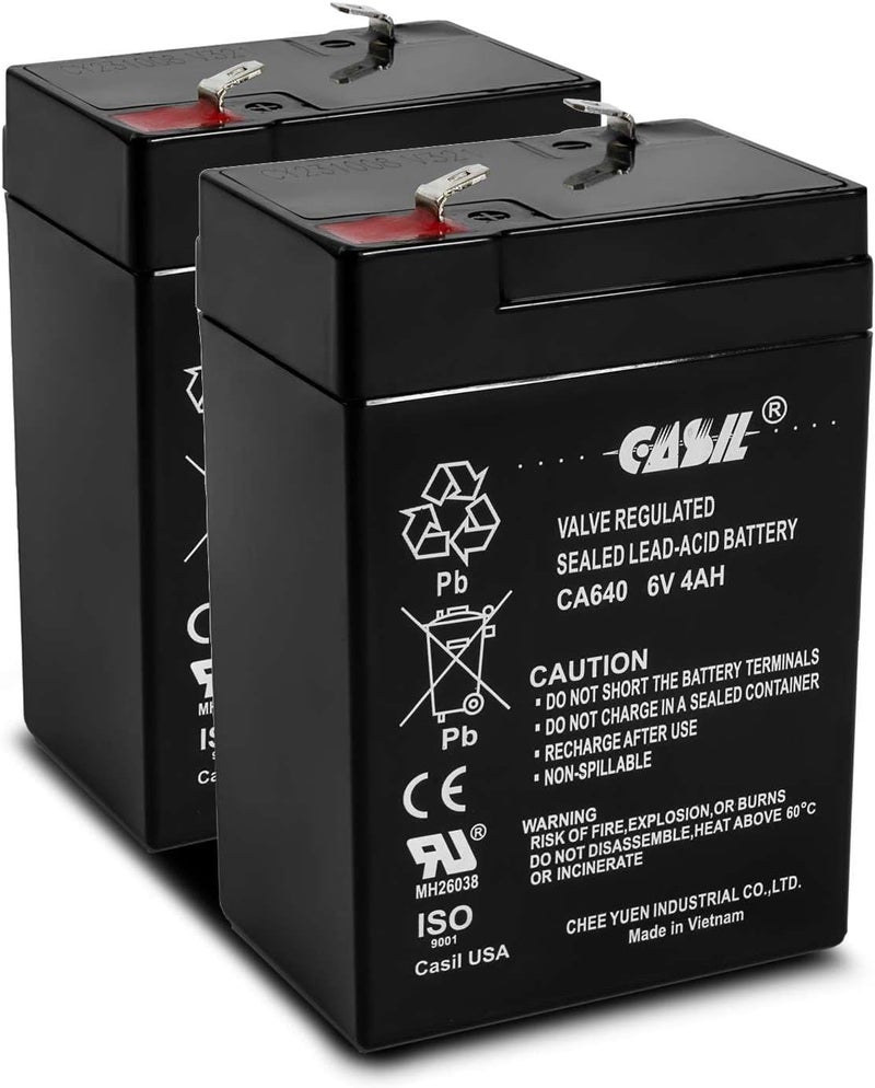 Casil CA640 6v 4ah UPS Battery for Lithonia ELB06042 (2) - Image 1