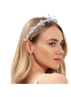 Pearl Head Band Crystal White Hair Bands Thin Headband Party Hairhoops Hair Accessories For Women
