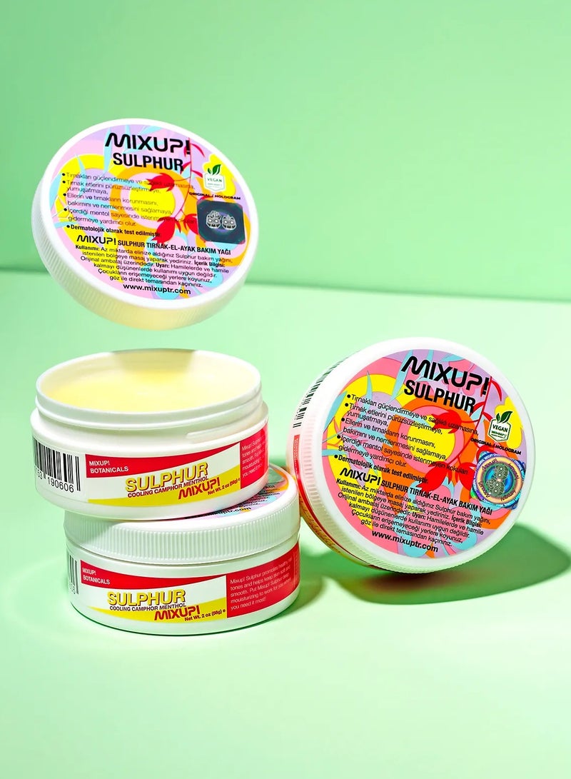 ميكس اب  زيت -الكبريت -للعناية -بالأظافر -والقدمين - من -ميكس -اب 56- جرام- - Image 1