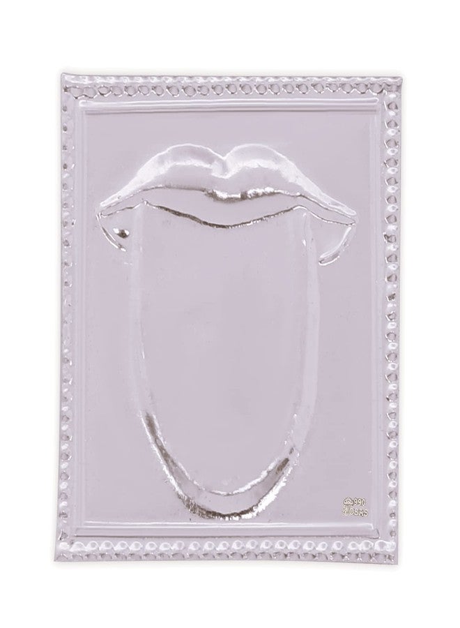 Osasbazaar Pure Silver Tongue, Silver Jeebh for Puja, Offering, Donation and Lal Kitaab Remedy - 99% Purity Certified - Image 1