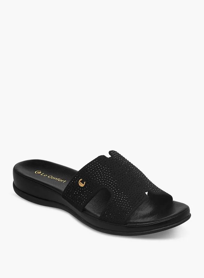Le Confort Women Embellished Slide Sandals