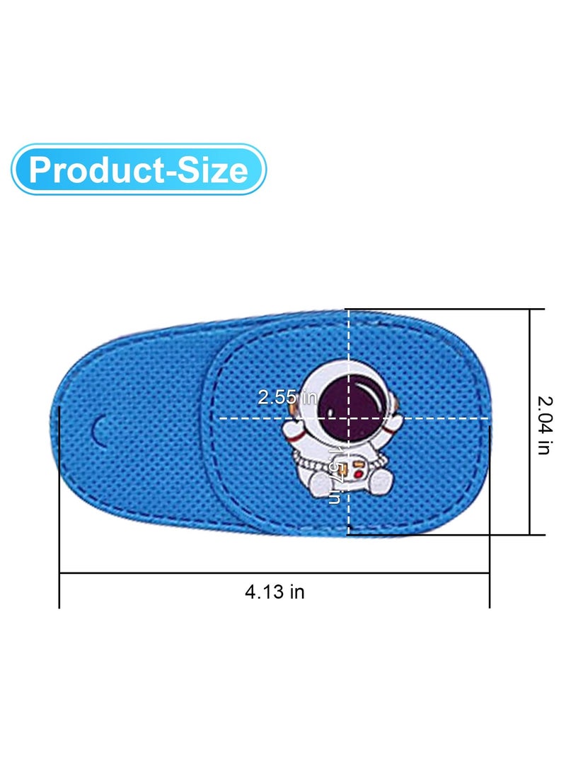 Barakah Eye Patches for Kids 6 Pcs Cosmonaut Styles Eye Patch for Glasses Kids Reusable Eye Patch for Good Lazy Eye Amblyopia Strabismus Right Eye - Image 4