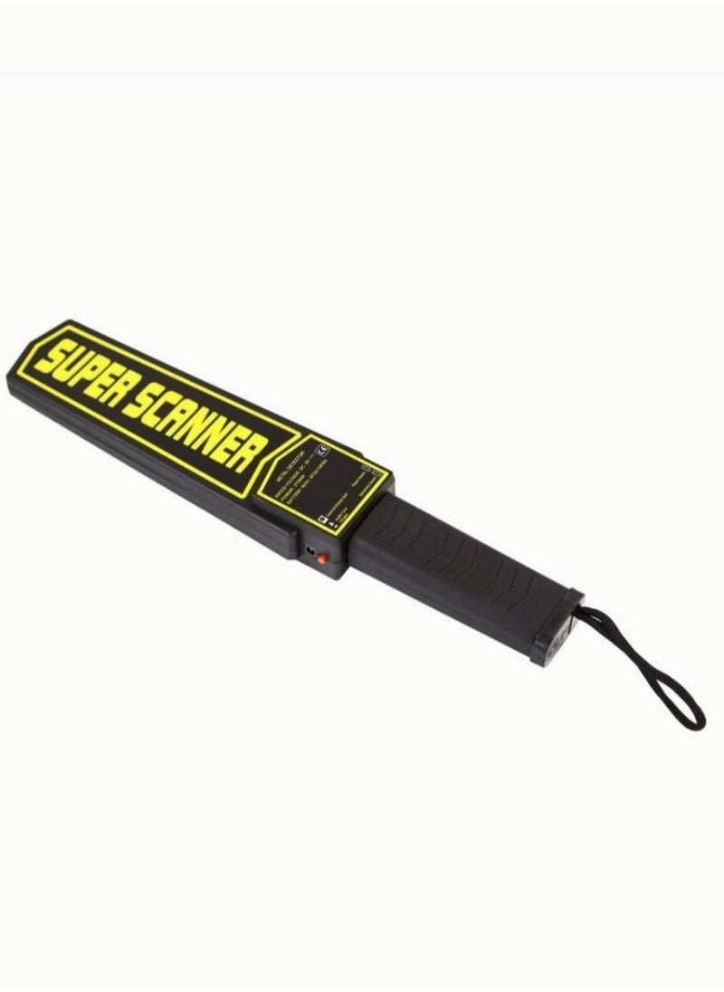 Handheld Metal Detector Wand - High Sensitivity Security Scanner for Electronics, Metal Objects - Adjustable Sensitivity, LCD Display, Audio Alarm for Airports, Schools, Events, Construction Sites & Law Enforcement - Lightweight, Ergonomic Design