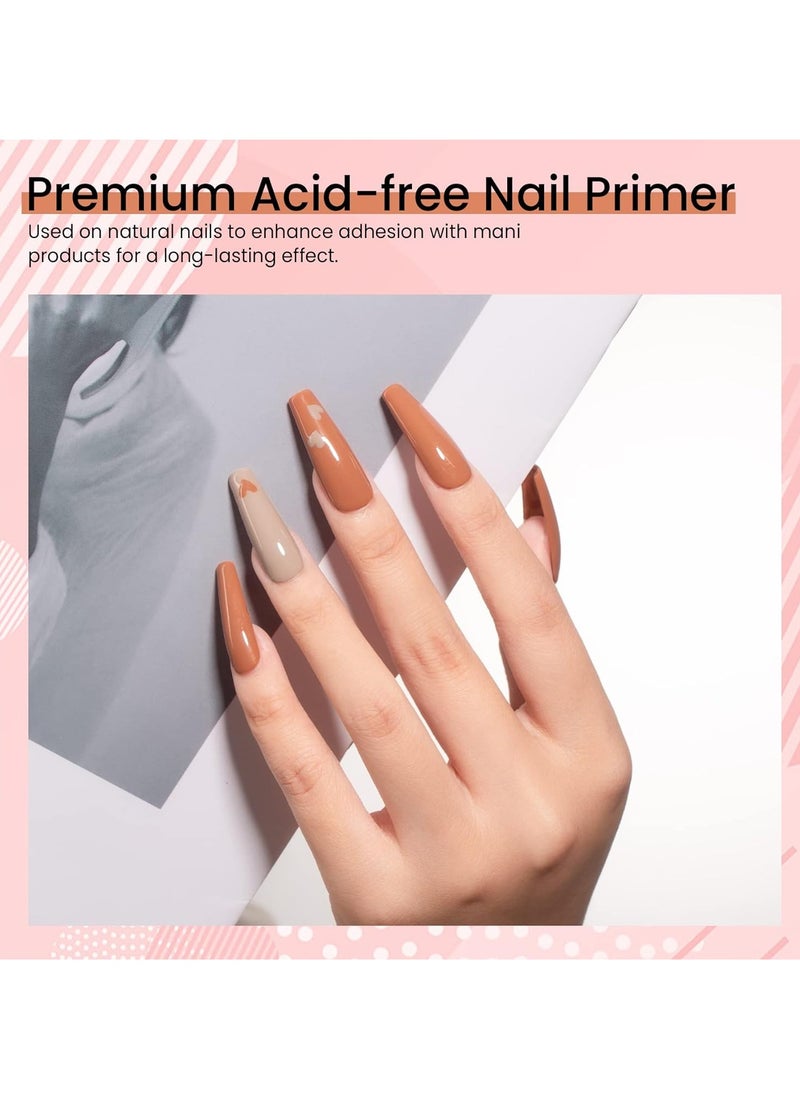 MAYCHAO - MAYCHAO Nail Prep Bond Primer, 15ML Acid free Nail Dehydrator for Acrylic and Gel Nail Polish, Fast Drying Superior Bonding Primer for Acrylic Powder Manicure Salon DIY at Home, 0.5 OZ - Image 1