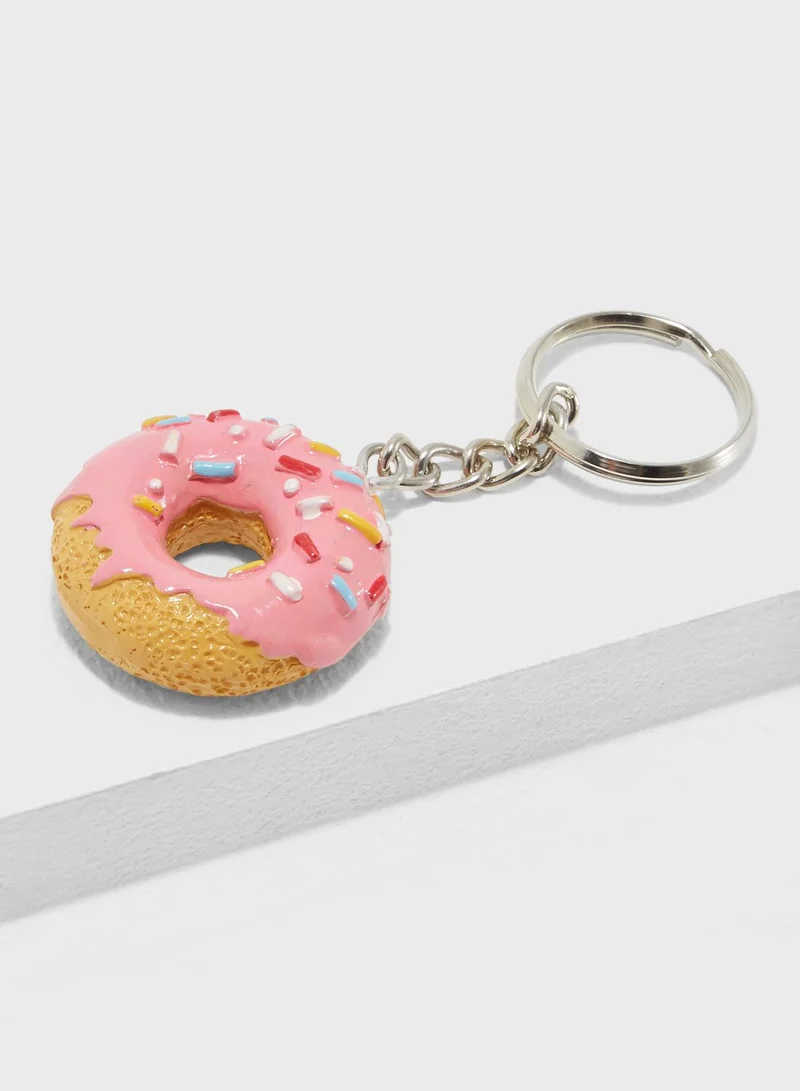 Typo Donut Keyring