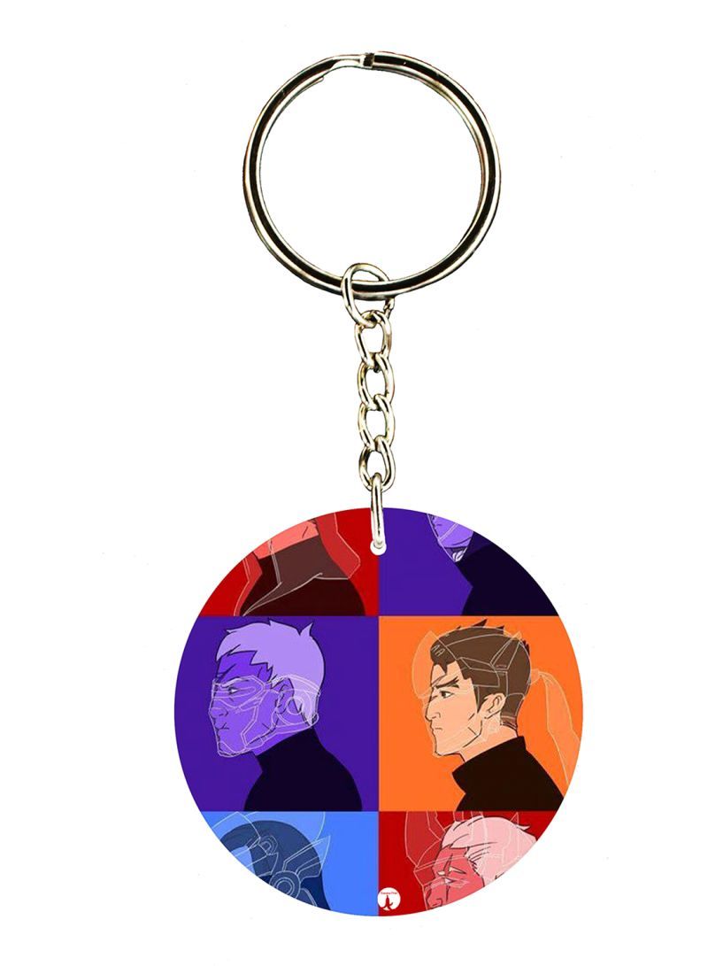 RKN Video Game Overwatch Double Side Printed Keychain