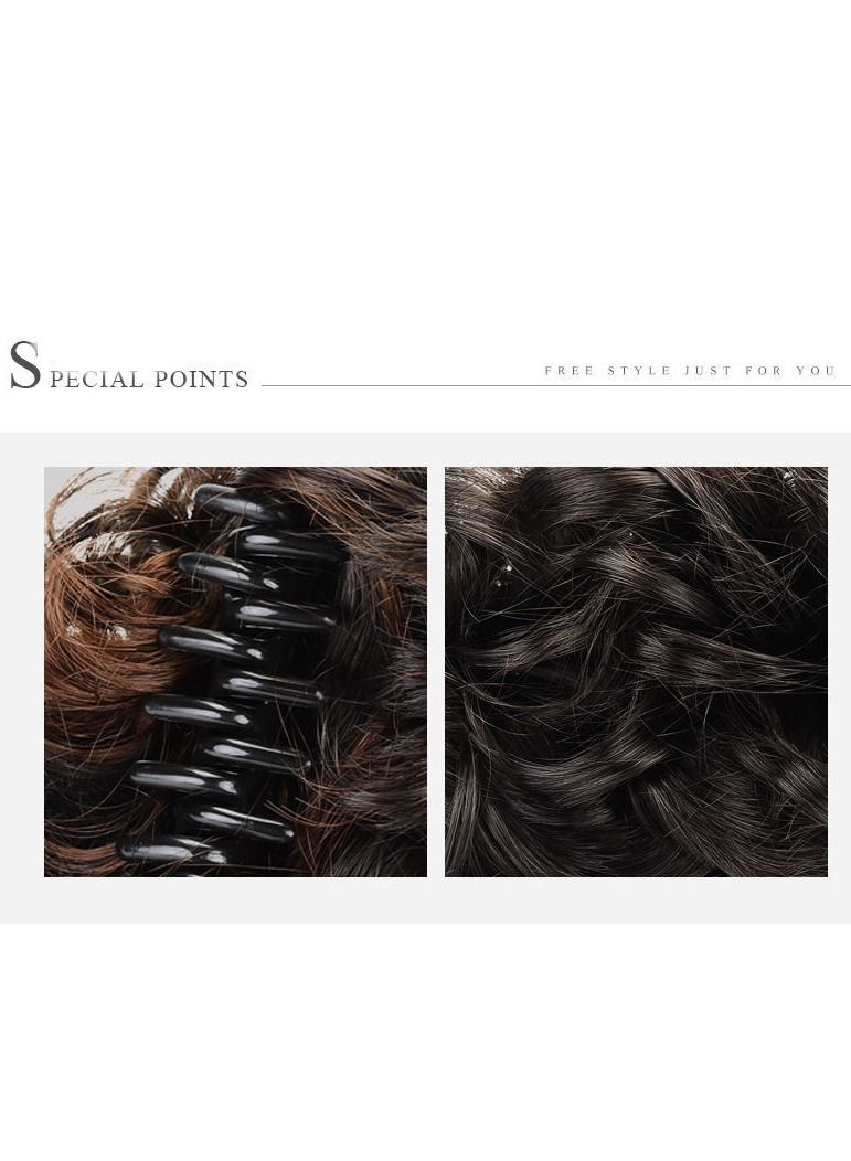 مقطع شعر مستعار واقعي طبيعي أسود - Image 3