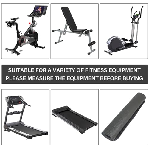 TONINT Exercise Equipment Mats For Floor,Treadmill Mat,Foldable Treadmill Mat,Walking Pad Mat For Carpet,Exercise Bike Mat,Under Elliptical Mat, Rowing Machine Mat,Mat For Tread Mill - Image 4