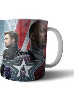 The Falcon And The Winter Soldier Mug Glass Model 3