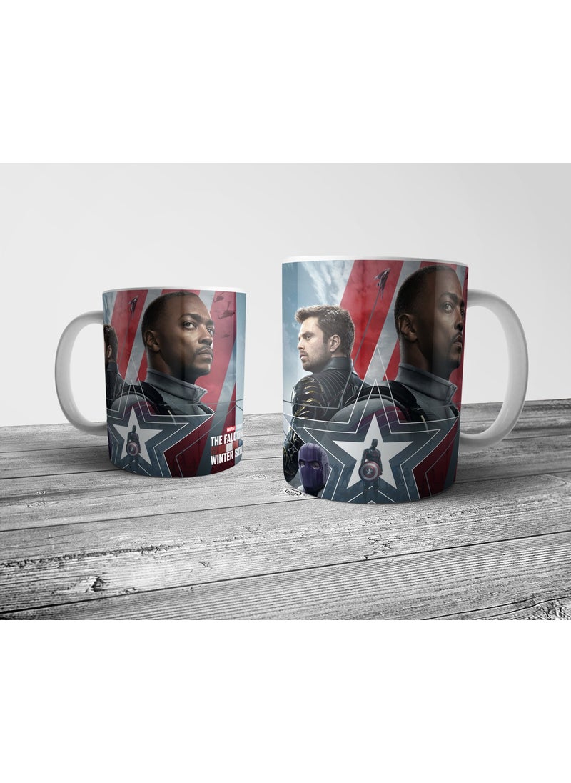 Pixxa - The Falcon And The Winter Soldier Mug Glass Model 3 - Image 1