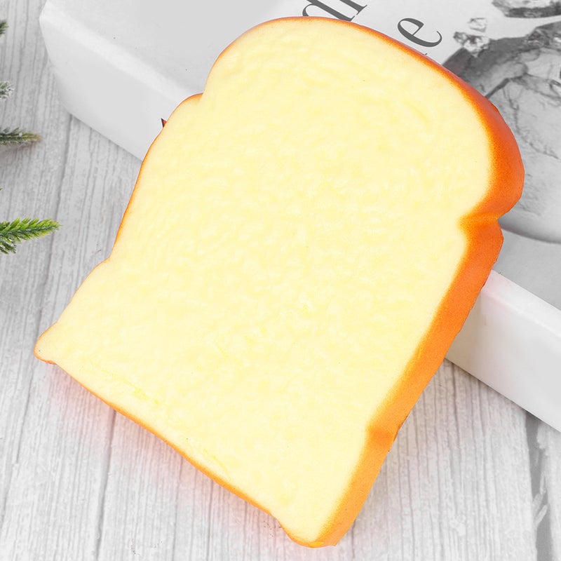 4Pcs Realistic Toast Models Fake Bread Ornaments Simulated Toast Decor Photo Prop - Image 2