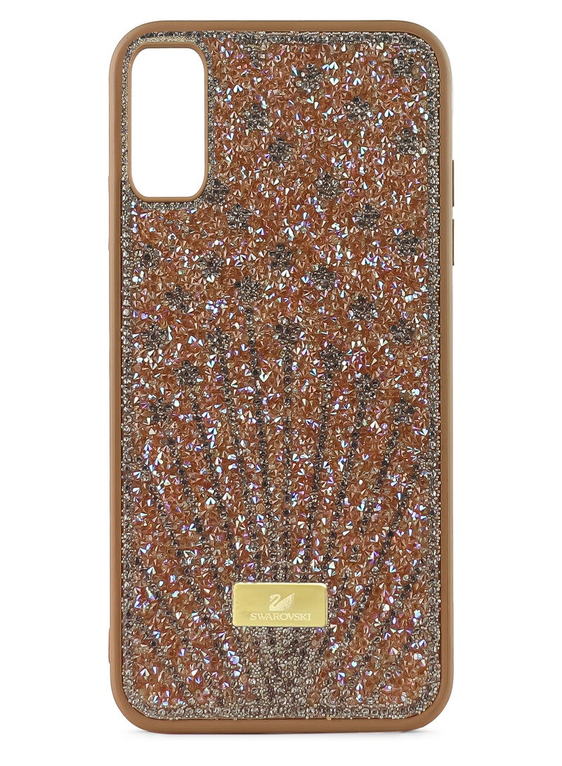 Case For Samsung Galaxy A05S Case Glitter Sparkle Diamond Crystal Bling Case with Bling Ultra Thin Lightweight Full Body Shockproof Anti-Scratch Protective Cover (Brown)