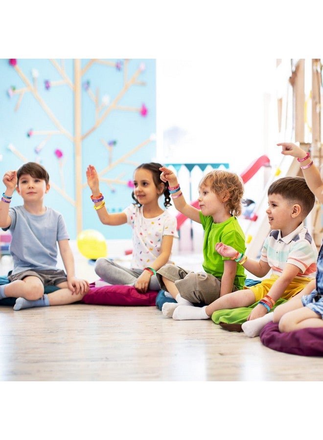 اوريهير أساور Star Student مكونة من 8 ألوان، أساور سيليكون لمكافأة الطلاب، جائزة تقدير المعلم، أساور Star المطاطية للرياضة، لوازم مدرس بديل للمكتب، أنشطة تعليمية للأطفال (40 قطعة) - Image 5