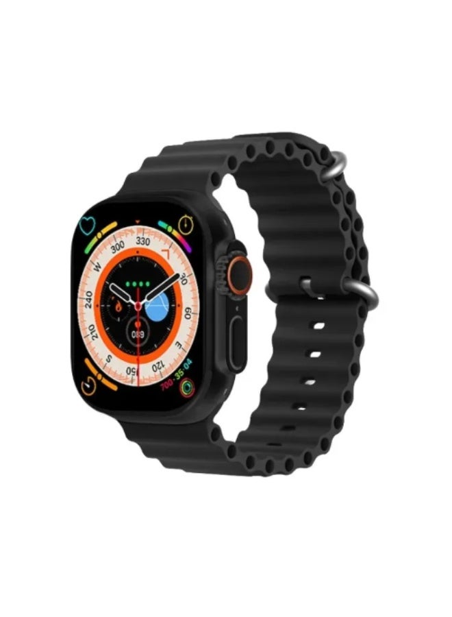 W&O T1000 Ultra Smart Watch - Black - Image 3