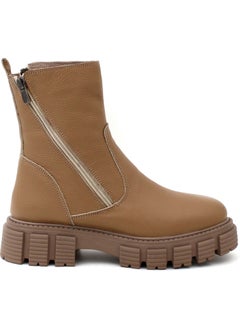 Fast Step Genuine Leather Fur Women's Classic Boots 710KZA6002  - Image 1