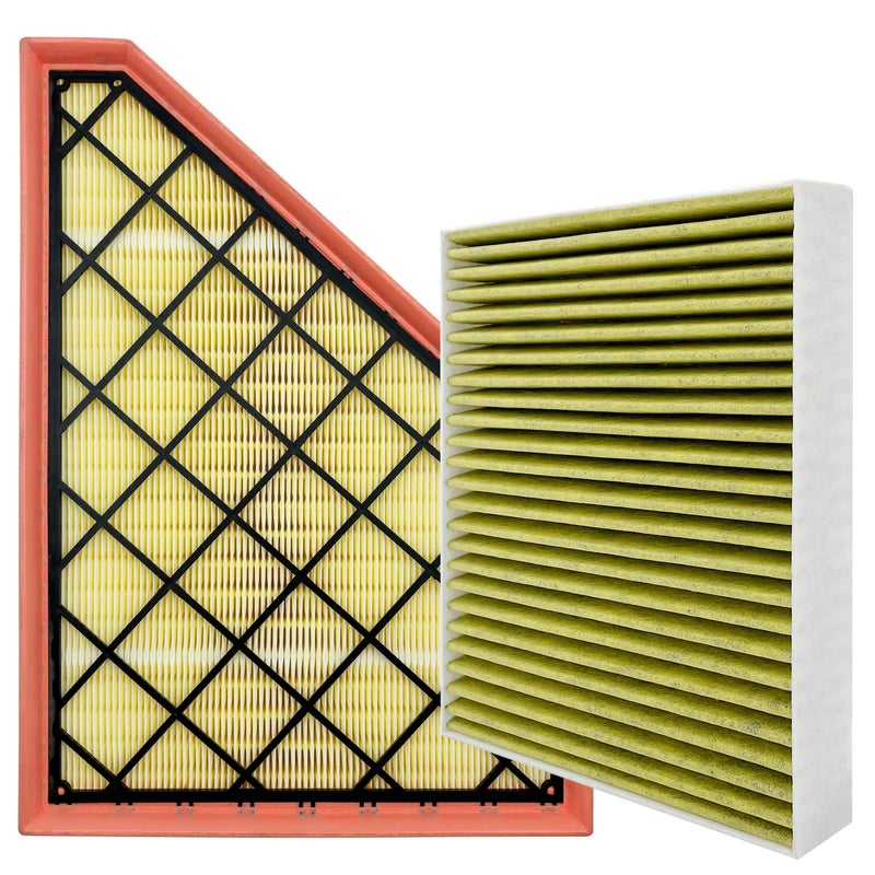 Capume Cabin and Engine Air Filter Fits for Traverse 2018-2025, Blazer 2019-2025, Acadia 2017-2025, Enclave 2018-2025, XT5 2017-2025, XT6 2020-2025, Fits 23321606, CA12166, CF11966 - Image 1