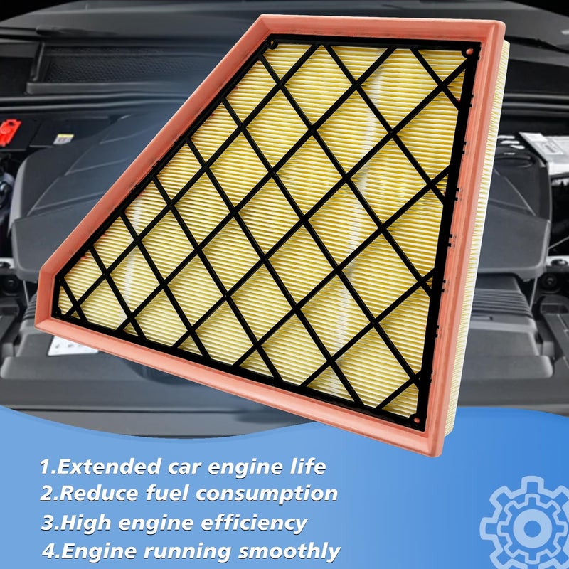 Capume Cabin and Engine Air Filter Fits for Traverse 2018-2025, Blazer 2019-2025, Acadia 2017-2025, Enclave 2018-2025, XT5 2017-2025, XT6 2020-2025, Fits 23321606, CA12166, CF11966 - Image 5