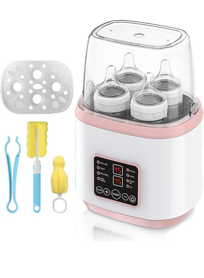 Richtots Premium Baby Bottle Warmer,8-in-1 Baby Bottle Sterilizer, Quick Bottle Warmer, Baby Milk Bottle Warmer, Quick Baby Food Warmer and Defrost, BPA Free Baby Food Heater with LCD Display - Image 1