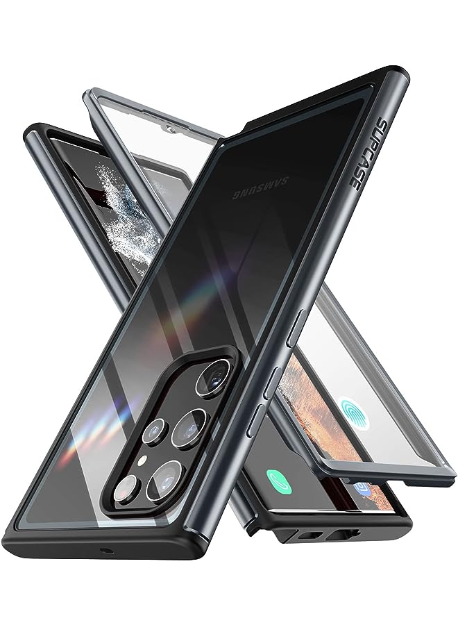 SupCase Unicorn Beetle Style Series Case Designed for iPhone 13 (2021 Release) 6.1 Inch, Premium Hybrid Protective Clear Case (Azure) - Image 1