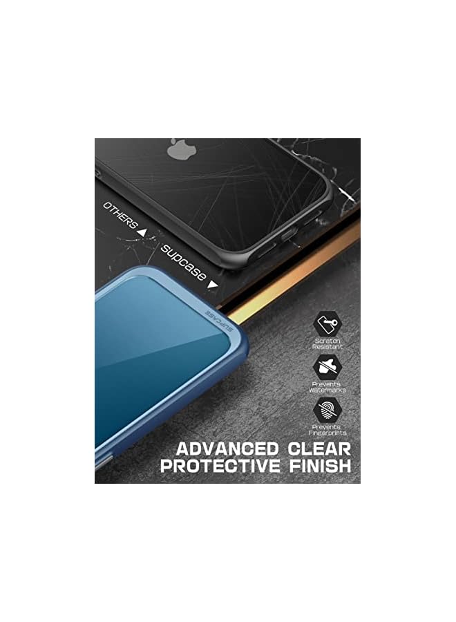 SupCase Unicorn Beetle Style Series Case Designed for iPhone 13 (2021 Release) 6.1 Inch, Premium Hybrid Protective Clear Case (Azure) - Image 5