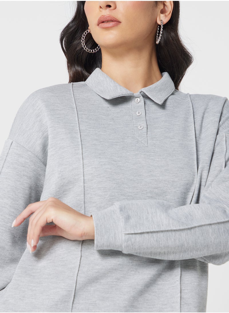 VERO MODA - Button Detailed Top - Image 1