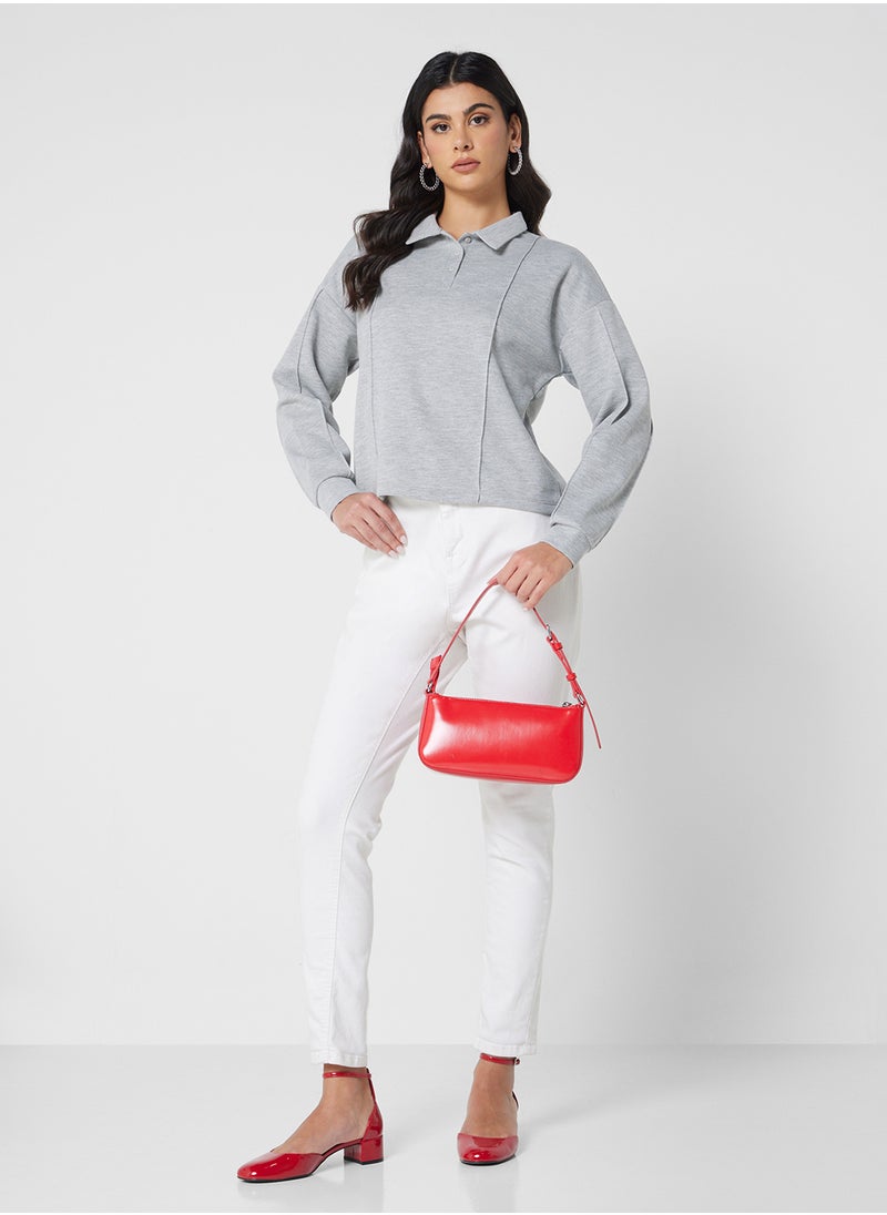 VERO MODA - Button Detailed Top - Image 1