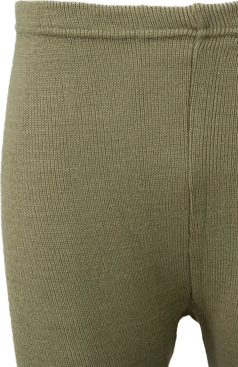 اوبلاند Men's Winter Wool Thermal Underwear Thick Knitted Solid Color Keeps Warm Comfortable Full Pattern