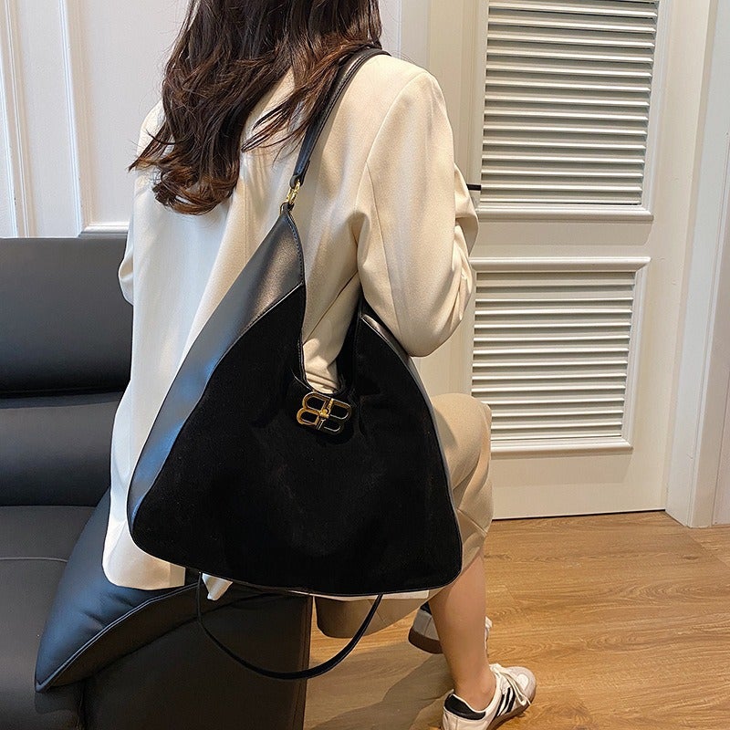 Shoulder Bag Women'S Large Capacity Casual Texted Leopard Print Tote Bag Fashionable All-Match Western Style Crossbody Bag - Image 5