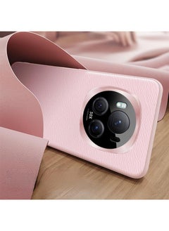 erorex Compatiable With Honor Magic 6 Pro 5G Case Luxury Leather Soft Silicone Phone Back Cover For Magic 6 Pro Stylish Funda Shockproof Bumpe Black  - Image 4