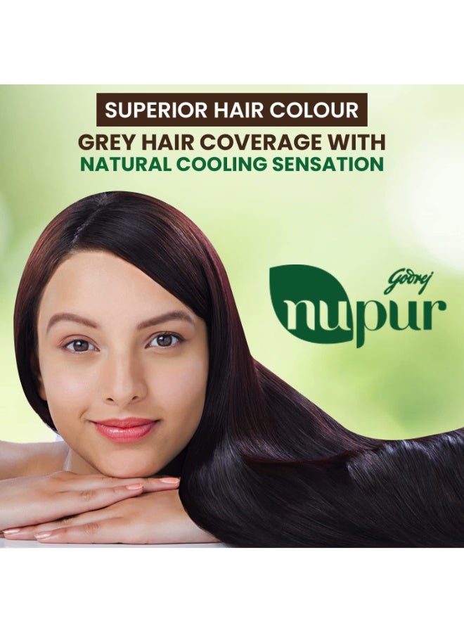 Godrej Nupur 100% Pure Henna Powder for Hair Colour (Mehandi) | for Hair, Hands & Feet (500g) - Image 3
