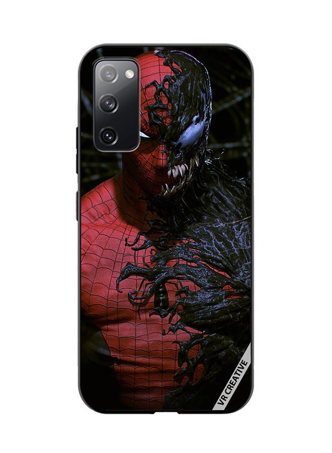 VR CREATIVE Protective Case Cover For Samsung Galaxy S20 FE 5G Spiderman Design Multicolour - Image 1