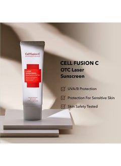 Cell Fusion C Laser Sunscreen Spf 50+ | Water Resistant Facial Sunscreen Antiaging Reef Safe  - Image 4