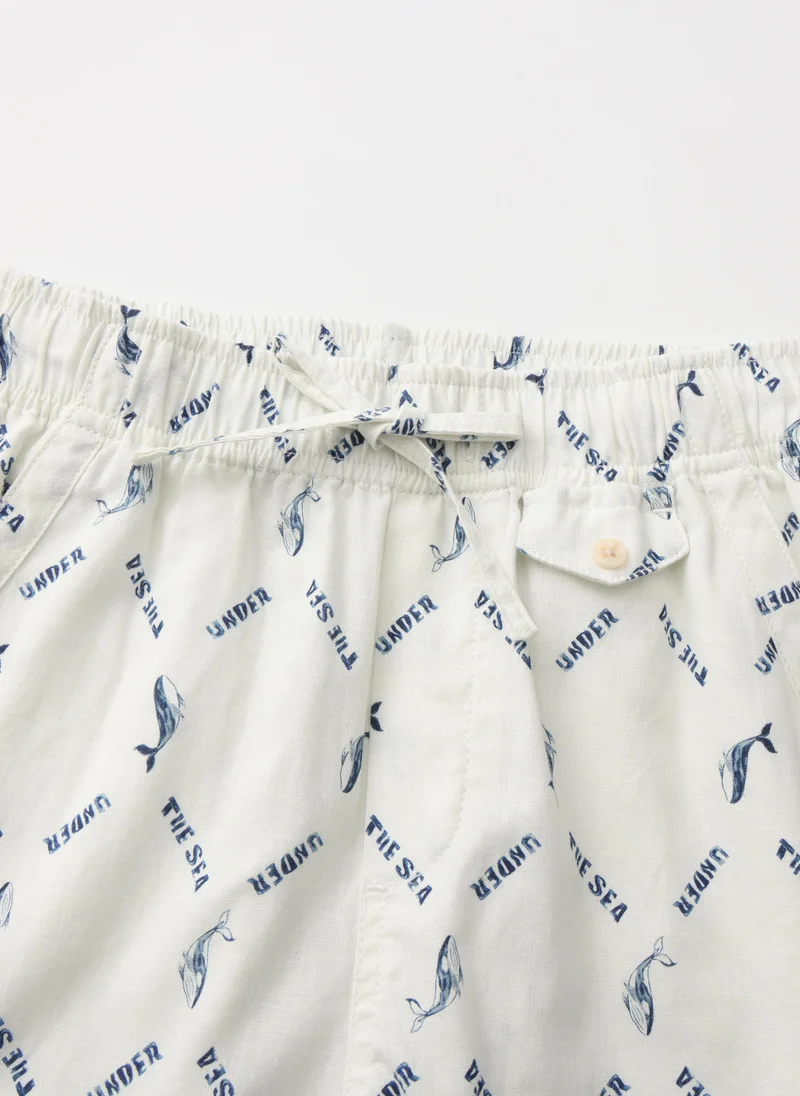 Balabala White Kids Boys Woven shorts for Men | Best Price UAE