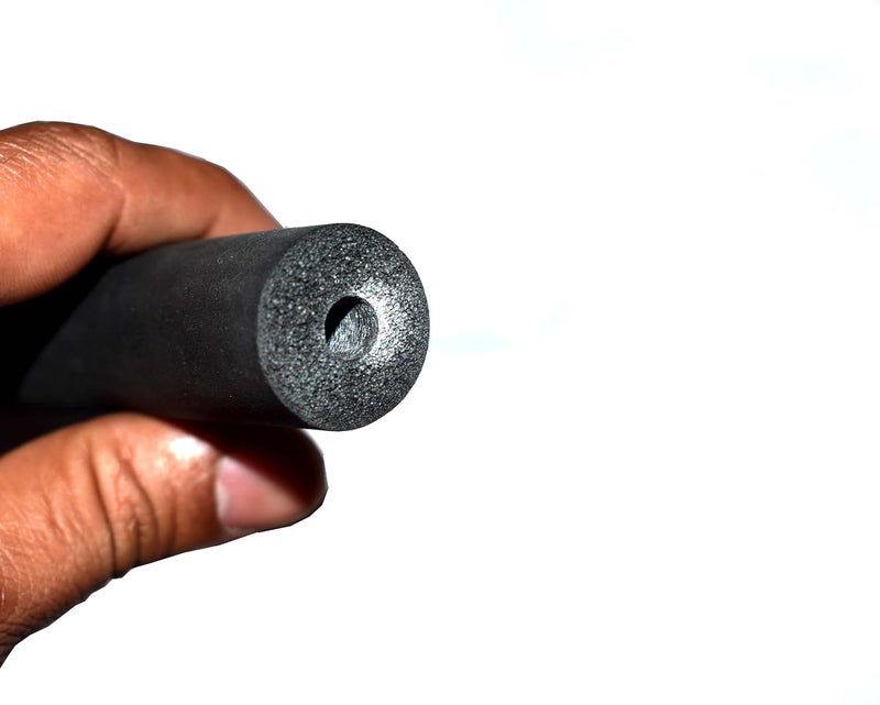 EVNCOM AC Insulation Tube for Copper Pipe - Nitrile Thermal Insulation Rubber Multipurpose Work - 1/4 ID X 1/2 THK 6MM Inner Diameter 13MM Outer Thk - Image 1