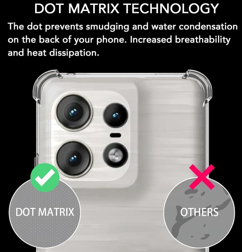 Realcase غطاء خلفي سيليكون لموتو إيدج 50 5G، مقاوم للخدوش، واقي شفاف كريستالي، غطاء خلفي مضاد للصدمات لموتو إيدج 50 5G - Image 5