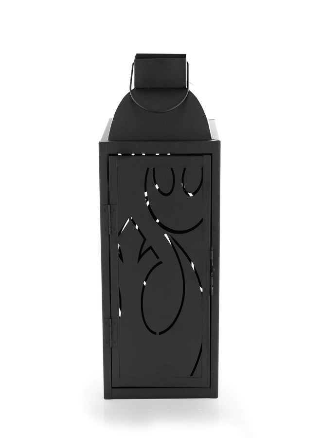 Seven20 Star Wars Stamped Lantern | Black Die-Cut Rebel Insignia Pattern | Indoor & Outdoor Use | 14 Inches Tall - Image 2