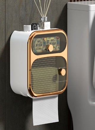 Bathroom Wall Mounted Double Layer Toilet Paper Holder - pzsku/Z4DDFA063430DBA7729BBZ/45/_/1674986061/da65a94d-38bf-4050-bf26-8f45811e500b