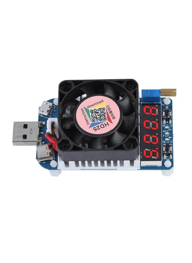 Thoraya USB Electronic Load Resistor Voltage Flow Meter Discharge Battery Tester HD25 (4A/25W)  - Image 3
