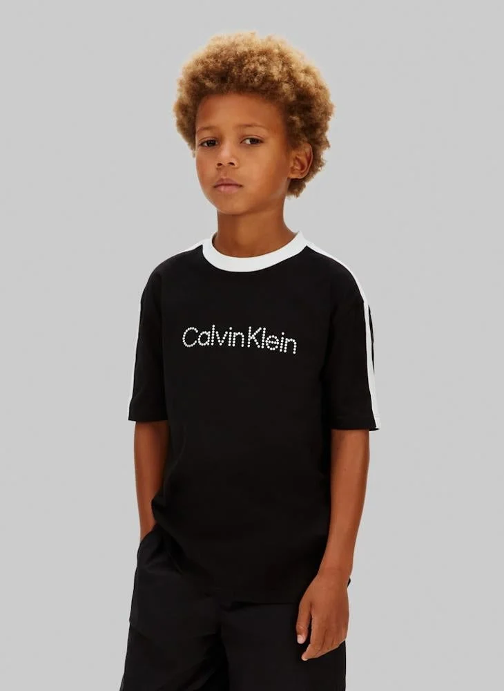 Calvin Klein Jeans Youth Taping Short-Sleeve T-Shirt