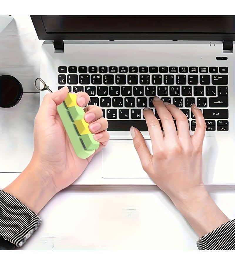 Mechanical Keyboard Style Keycap Keychain Random Color Sturdy Portable Charm Gamer Gift Decor Accessory - Image 4