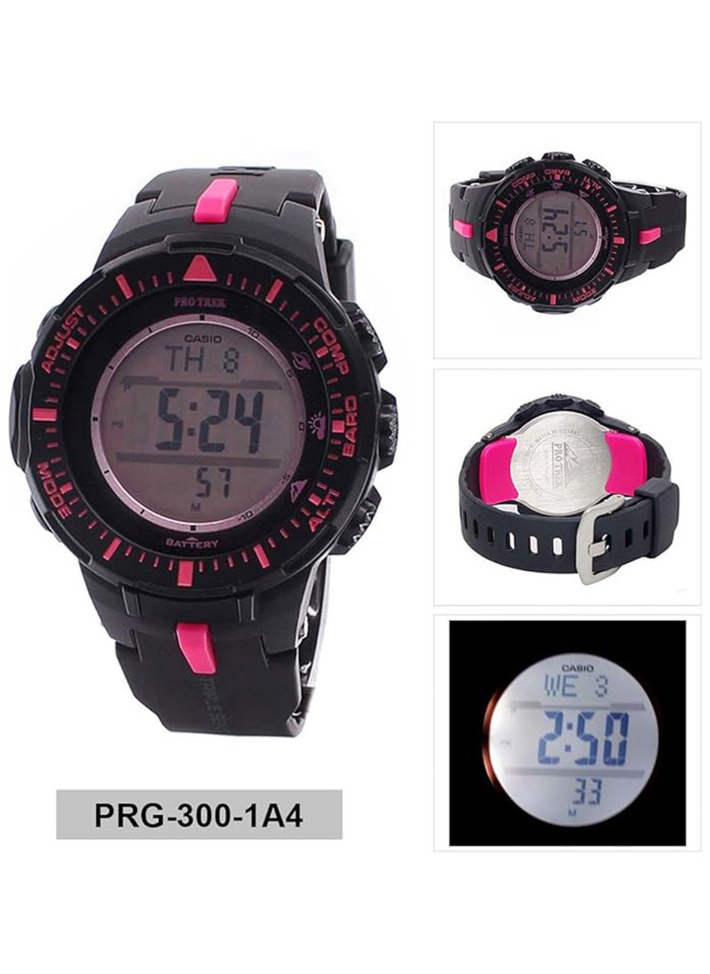 CASIO ساعة يد رقمية نسائية PRG-300-1A4DR - Image 2