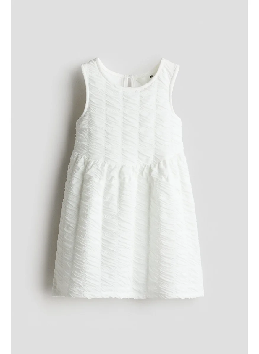 H&M Textured Jersey Dress