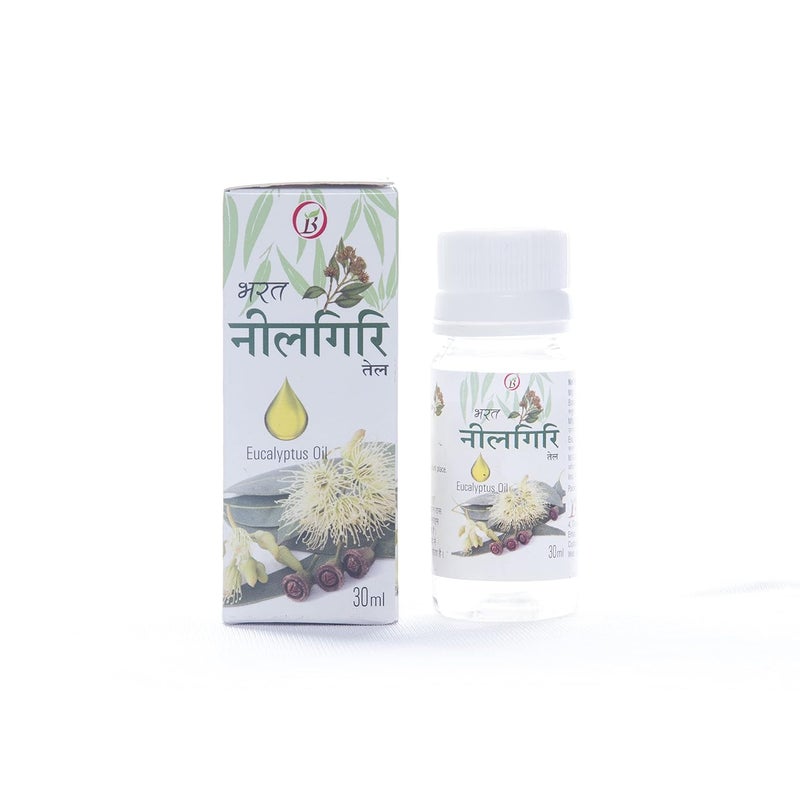 Bharat Bharat Ayurvedic Aushdhalaya 100 Natural and Pure 30Ml Eucalyptus Oil Pack of Two 30Ml each pack Eucalyptus Oil - Image 2