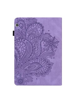 Zaboon Case For Huawei MediaPad T5 10 inch Peacock Embossed Pattern TPU + PU Horizontal Flip Leather Case with Holder & Card Slots & Wallet & Sleep / Wake-up Function  - Image 3