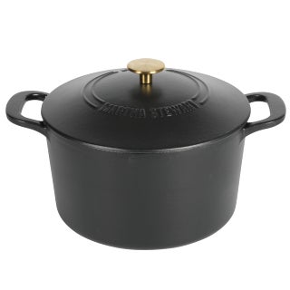 MARTHA STEWART Gatwick 7 QT Enamel Cast Iron Dutch Oven Matte Black - pzsku/Z4DE009F08D9D86EB191AZ/45/1750417484/97484a34-43b3-4d1a-a8d0-8692697f2859
